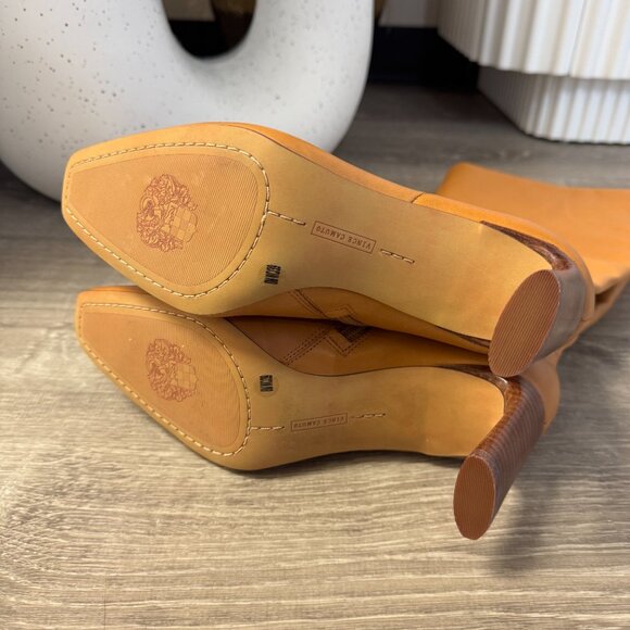 Vince Camuto Hersha Knee High Boot Cognac - Picture 6 of 12